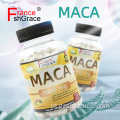 Suplemento de maca orgânico Men resistência cápsulas de raiz da maca